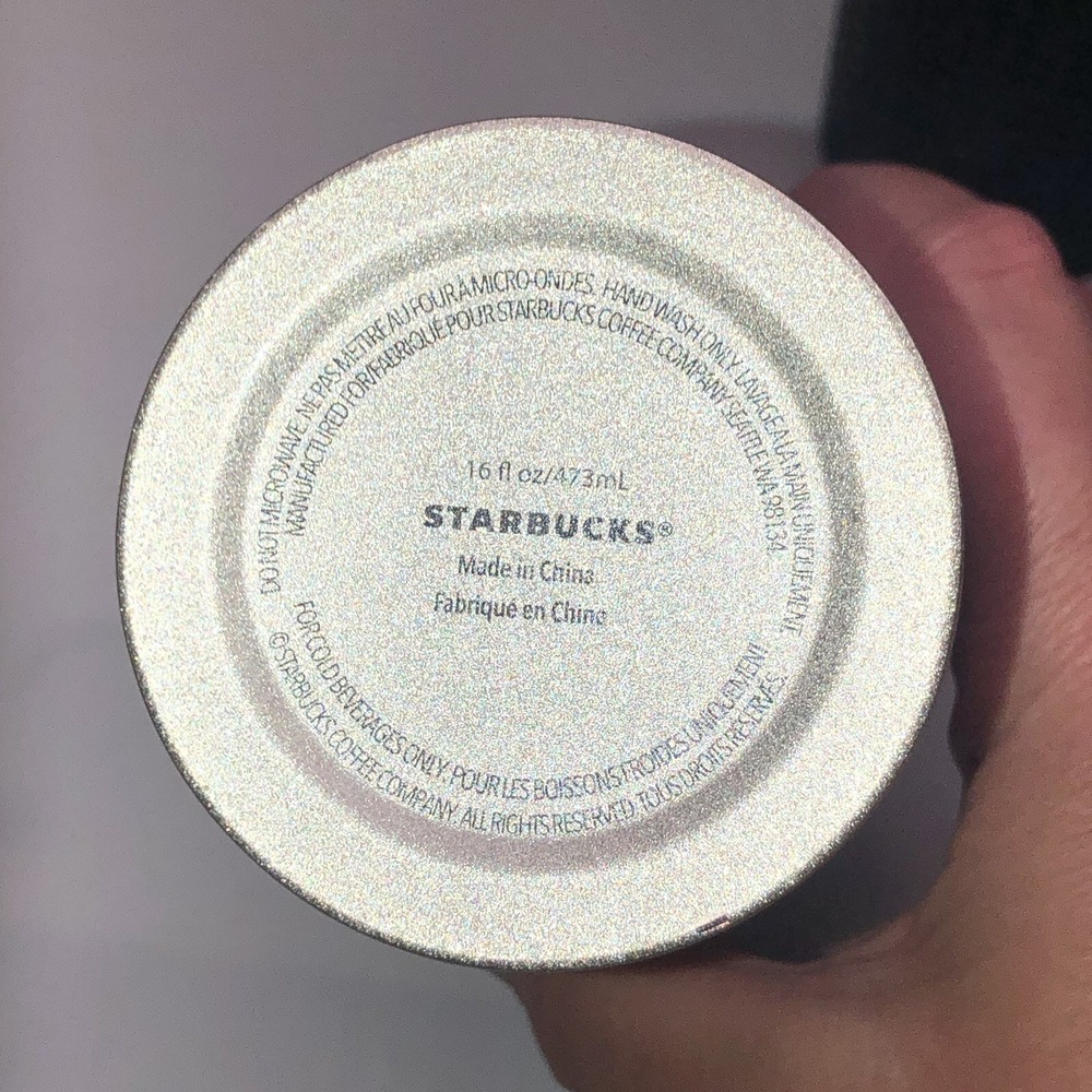 Starbucks Tumblers Lot Dark Green Studded Gold Black Lids No Straw Cold Beverage - Picture 6 of 11